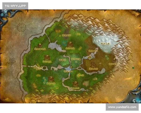 魔兽3：全新地图坐标中心展示